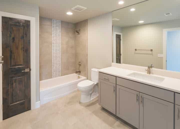 bathroom installation for Fresno, California home